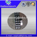 Standard roller chain sprocket with hardened teeth